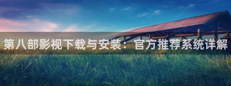 爱丫爱丫在线影院电视剧小说免费：第八部影视下载与安装：官方推荐系统详解